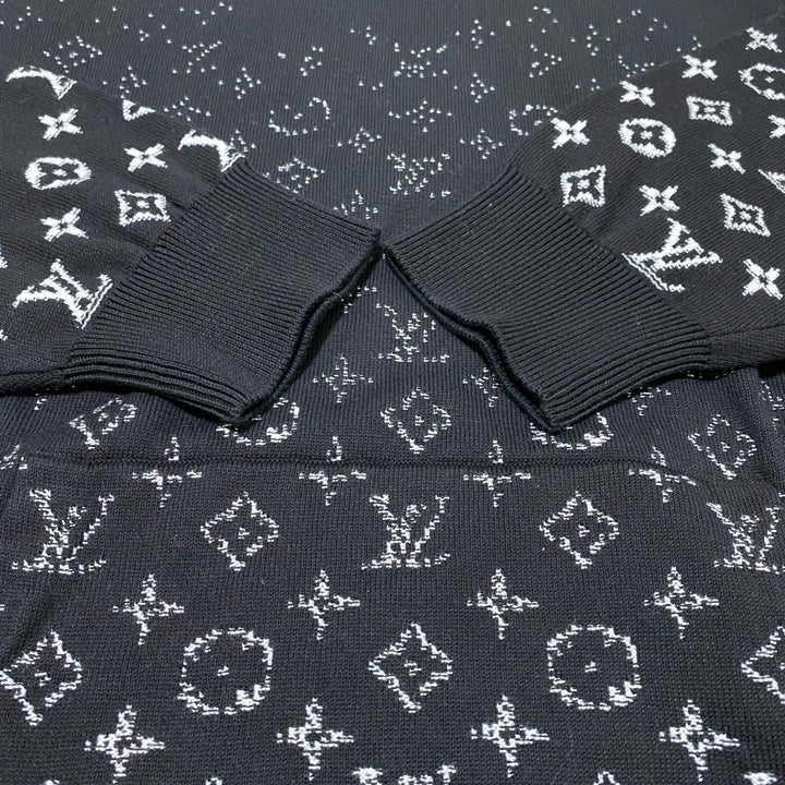未使用 ルイヴィトン LOUIS VUITTON モノグラム グラディエントフーディ #L メンズ