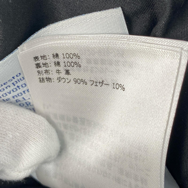 美品 モンクレール MONCLER ミニカラドッグ 2way ショルダーバッグ ハンドバッグ デニム系 ダウン 斜めがけ クロスボディ レディース