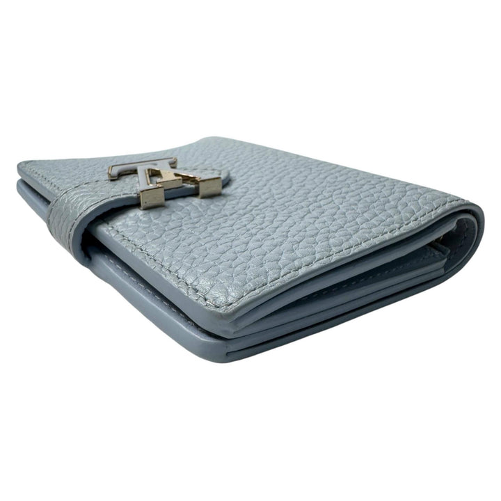 ルイヴィトン LOUIS VUITTON ヴェルティカルコンパクトウォレット カプシーヌ 二つ折り財布 M83572 IC レディース