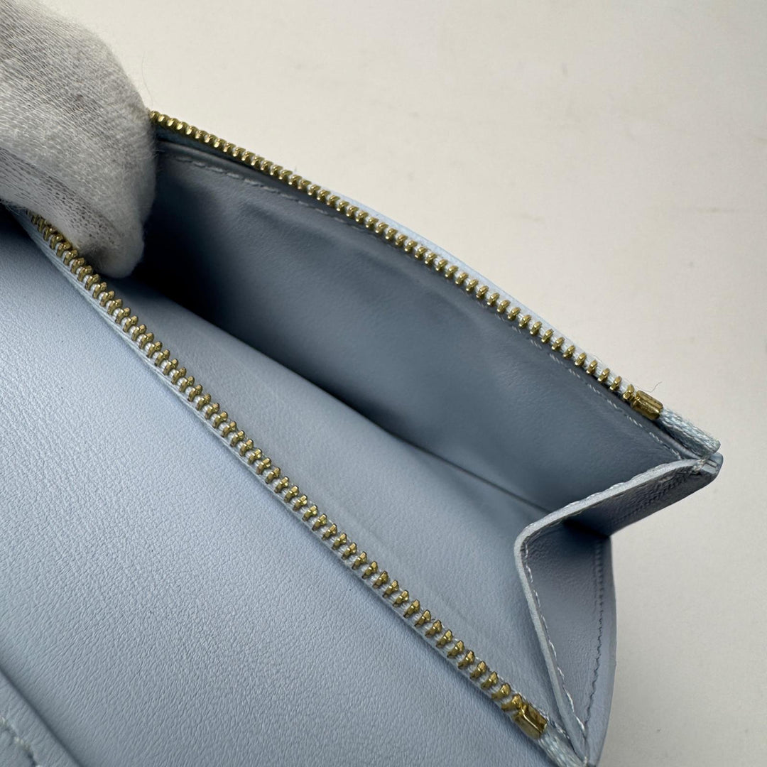 ルイヴィトン LOUIS VUITTON ヴェルティカルコンパクトウォレット カプシーヌ 二つ折り財布 M83572 IC レディース
