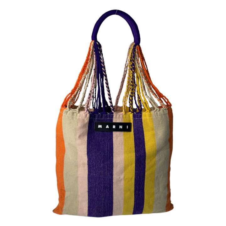 マルニ MARNI マルニマーケット ハンモックバッグ サンライズピーチ トートバッグ レディース