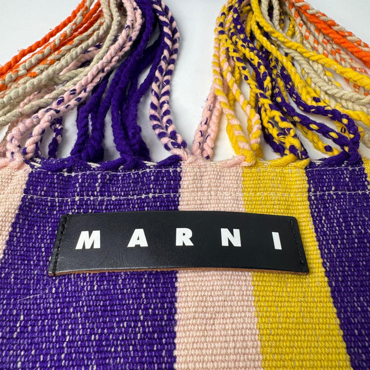 マルニ MARNI マルニマーケット ハンモックバッグ サンライズピーチ トートバッグ レディース