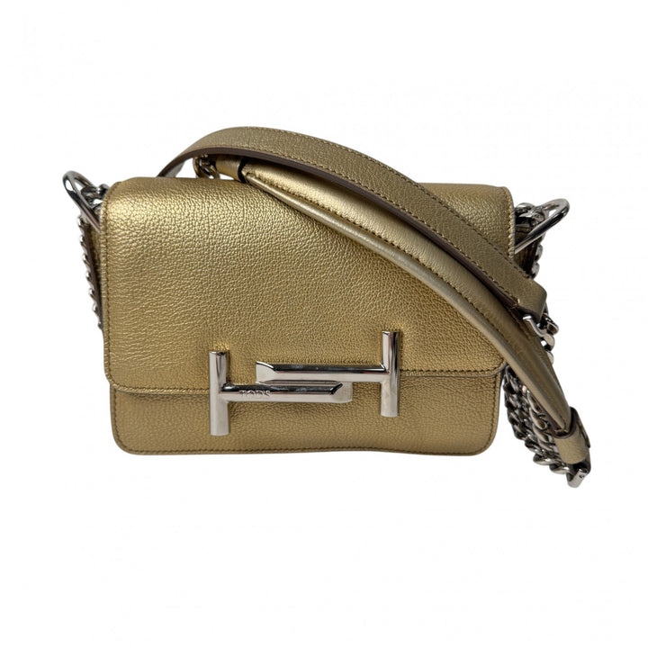 トッズ TOD's ダブルT チェーンショルダーバッグ レディース