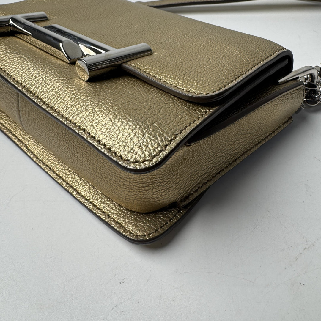 トッズ TOD's ダブルT チェーンショルダーバッグ レディース