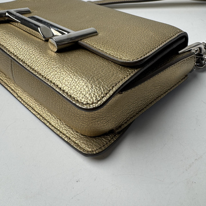 トッズ TOD's ダブルT チェーンショルダーバッグ レディース