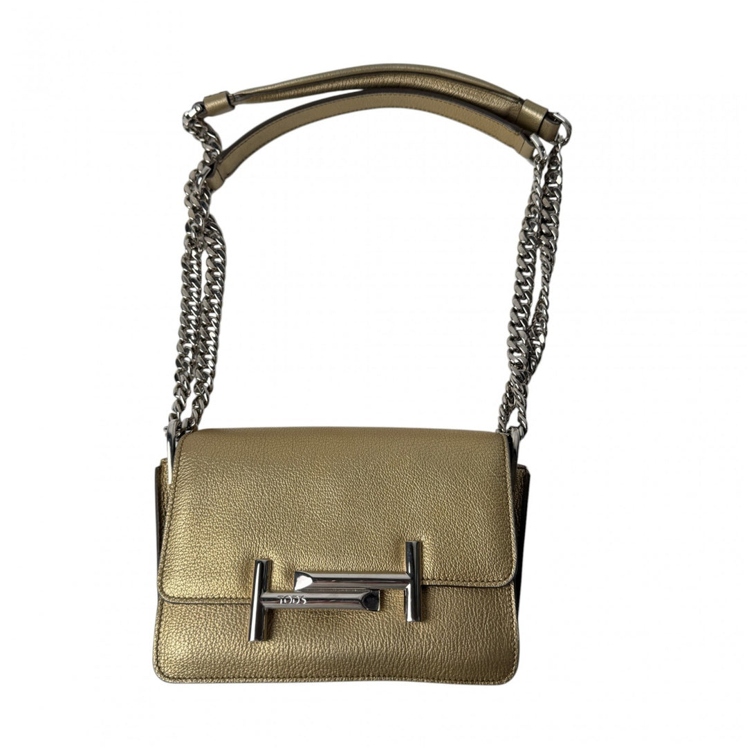 トッズ TOD's ダブルT チェーンショルダーバッグ レディース