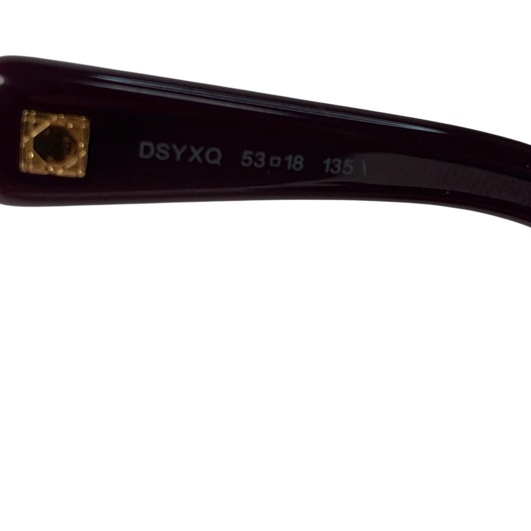 美品 ディオール DIOR サングラス サイドロゴ 度なし レディース