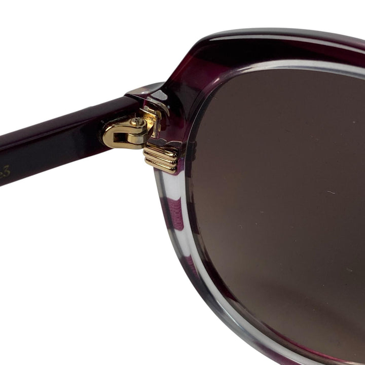 美品 ディオール DIOR サングラス サイドロゴ 度なし レディース