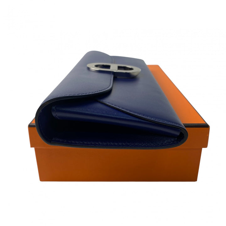 新品 エルメス HERMES レディース シェーヌダンクル マイヨン トゥーゴー ブルーインディゴ 斜めがけ クロスボディ