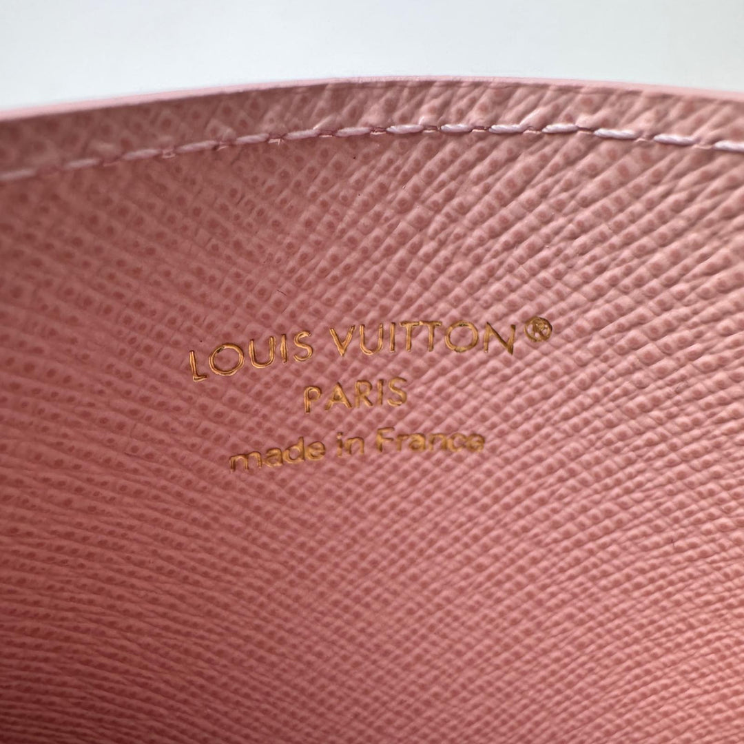 美品 ルイ ヴィトン LOUIS VUITTON ポルト カルト LV チャーム カードケース M82739 IC レディース
