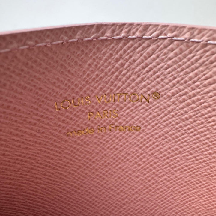 美品 ルイ ヴィトン LOUIS VUITTON ポルト カルト LV チャーム カードケース M82739 IC レディース