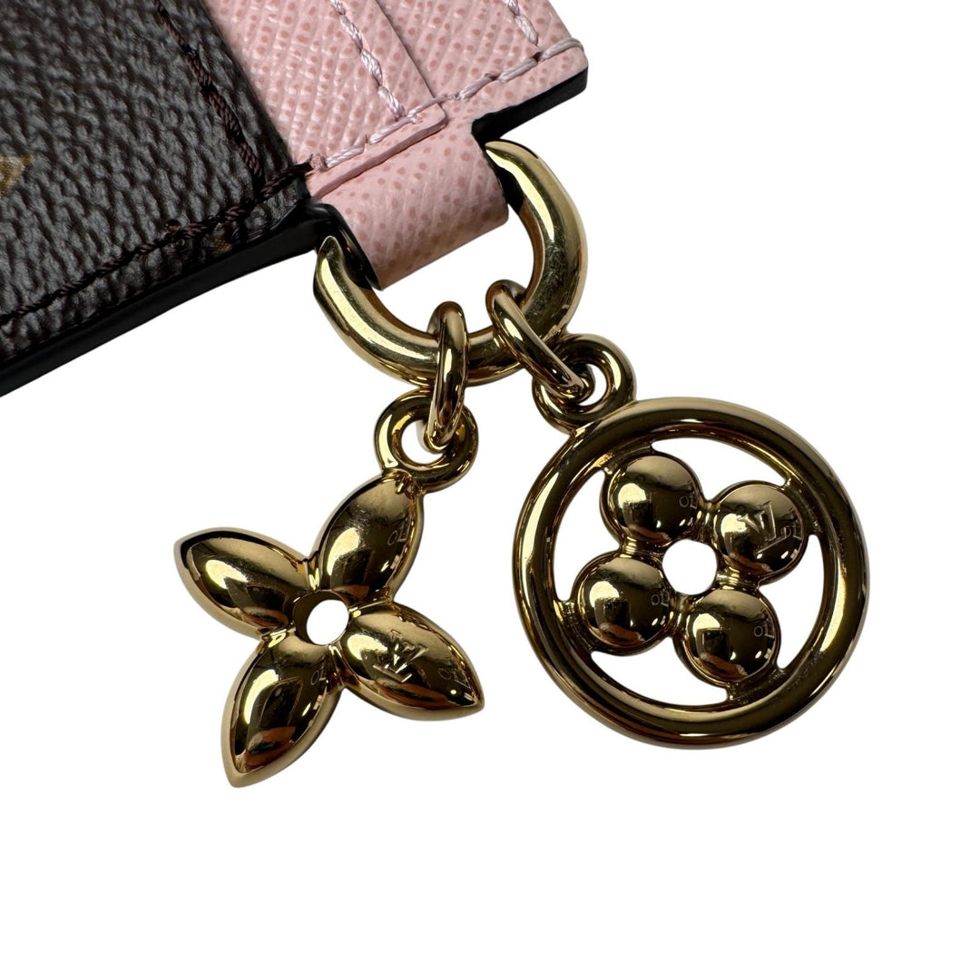 美品 ルイ ヴィトン LOUIS VUITTON ポルト カルト LV チャーム カードケース M82739 IC レディース