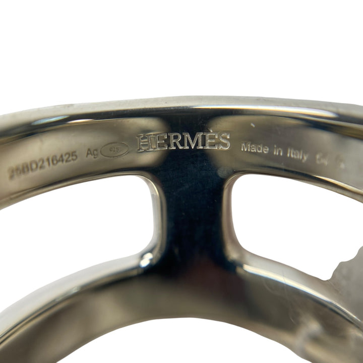 未使用 エルメス HERMES レディース オスモズリング PM Ag925 25BD 約14号