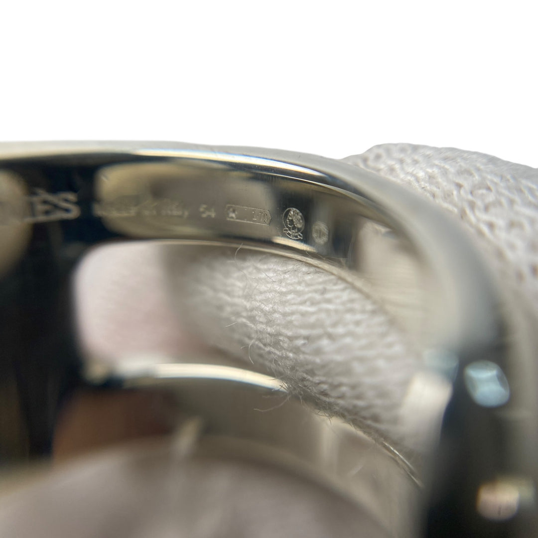 未使用 エルメス HERMES レディース オスモズリング PM Ag925 25BD 約14号