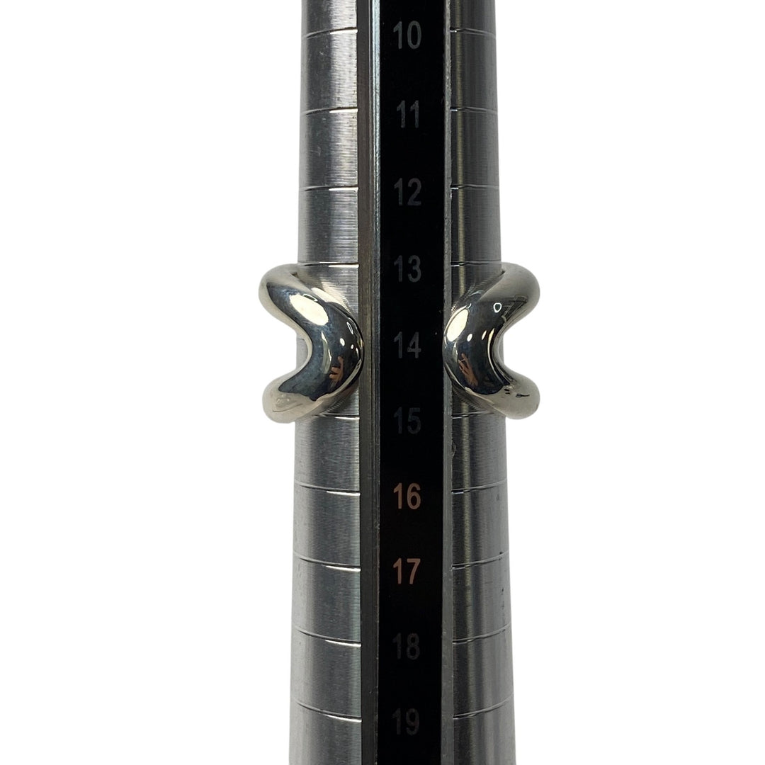 未使用 エルメス HERMES レディース オスモズリング PM Ag925 25BD 約14号