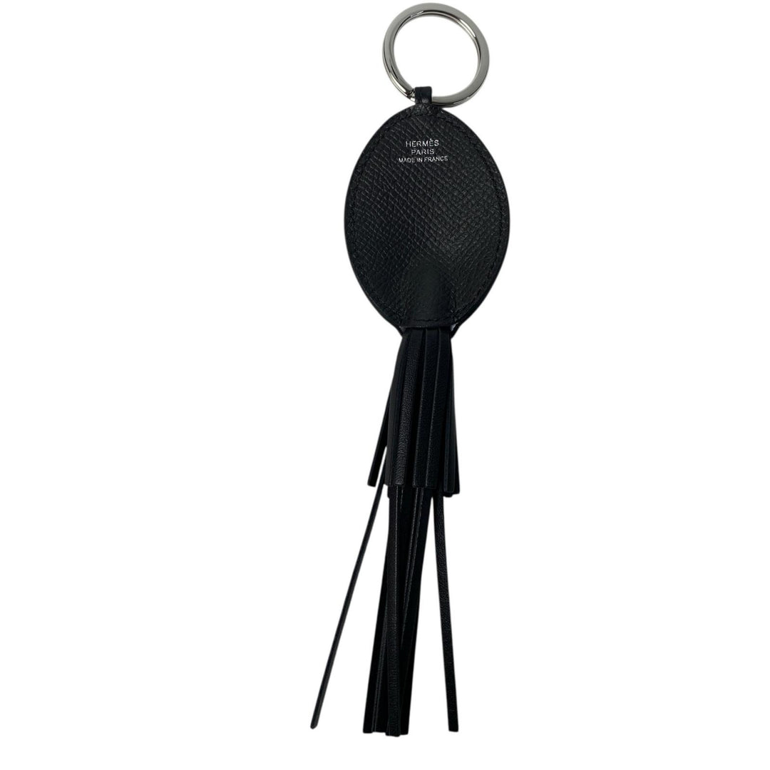 新品 エルメス HERMES プルプ チャーム タコ ブラック ノワール W刻印 レディース