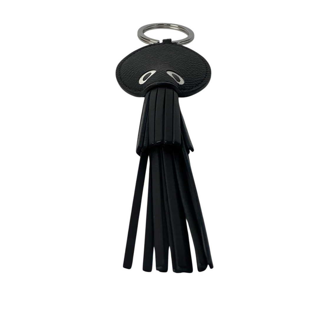 新品 エルメス HERMES プルプ チャーム タコ ブラック ノワール W刻印 レディース
