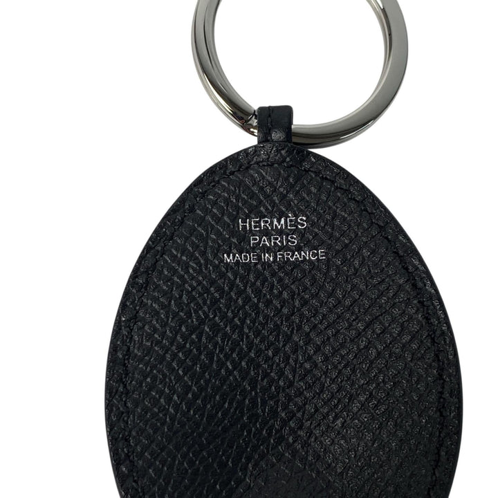 新品 エルメス HERMES プルプ チャーム タコ ブラック ノワール W刻印 レディース