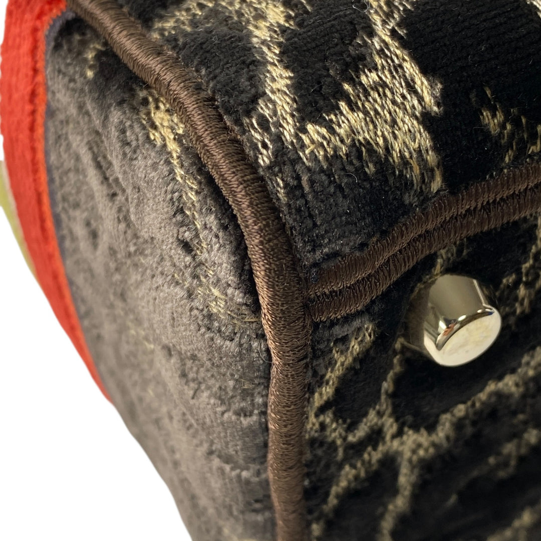 新品同様 ディオール DIOR レディース レディディオール ミディアム レオパード 2way ハンドバッグ ショルダーバッグ 斜めがけ クロスボディ