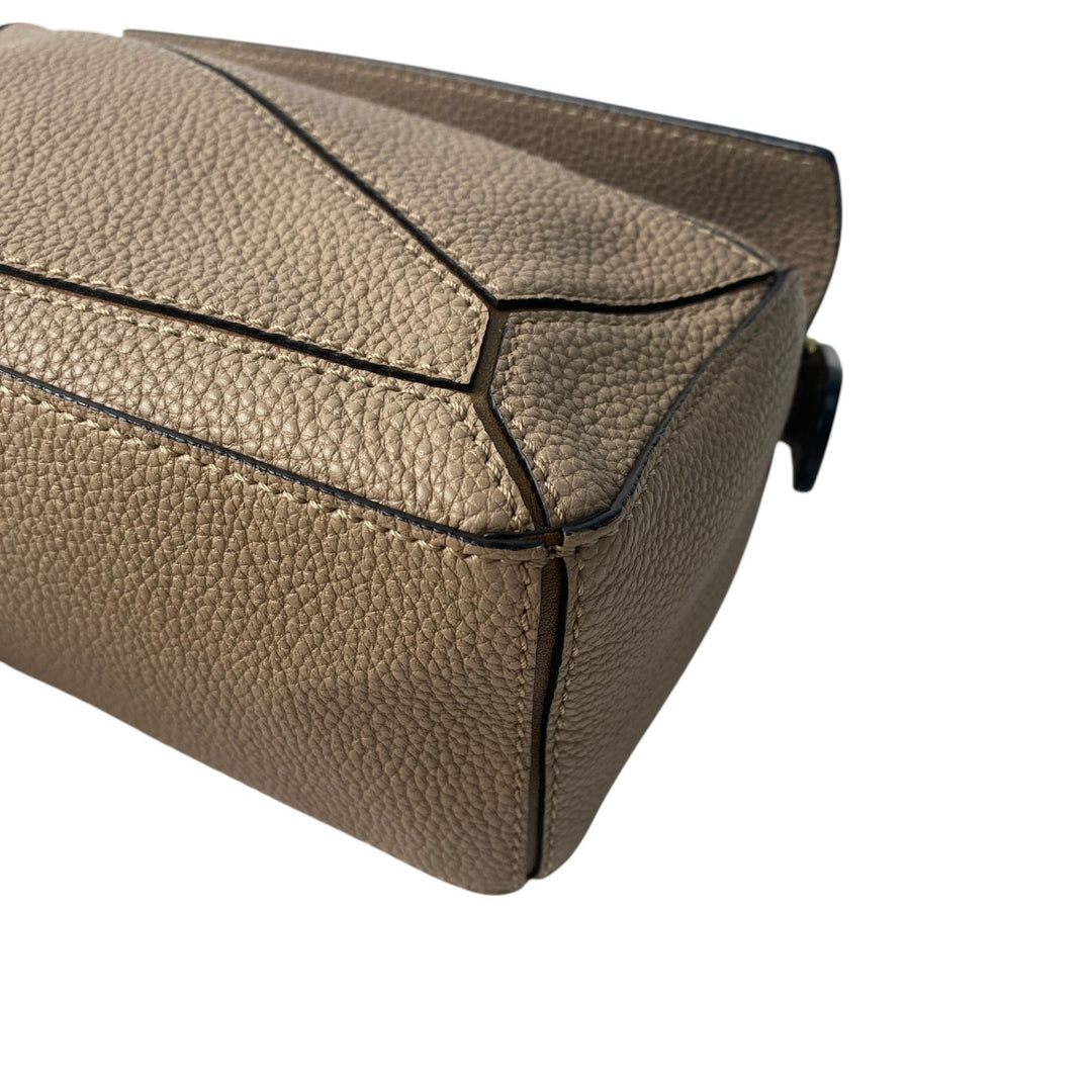 美品 ロエベ LOEWE レディース パズルバッグ ミニ 2way ショルダーバッグ ハンドバッグ A510U95X63