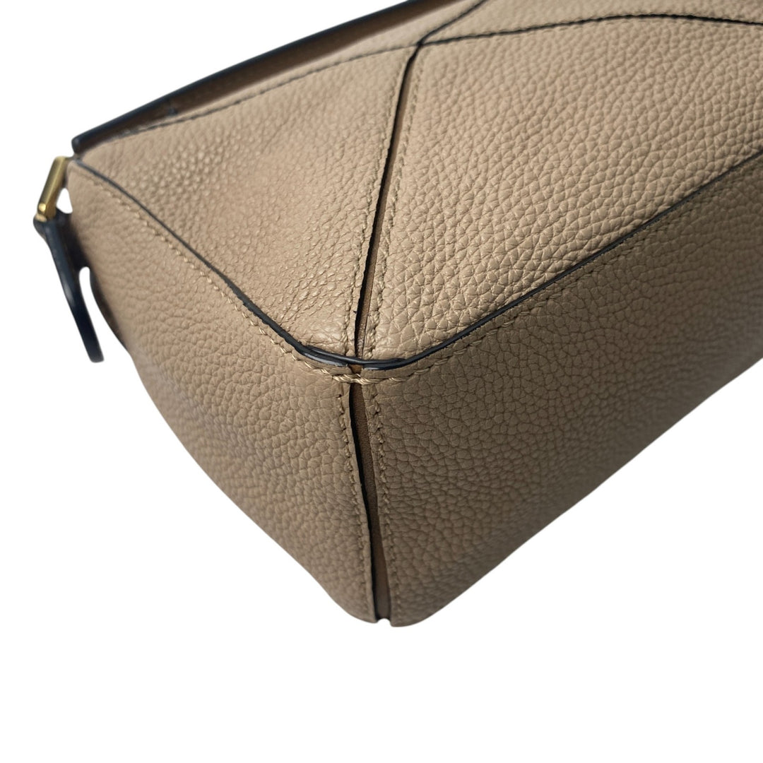 美品 ロエベ LOEWE レディース パズルバッグ ミニ 2way ショルダーバッグ ハンドバッグ A510U95X63