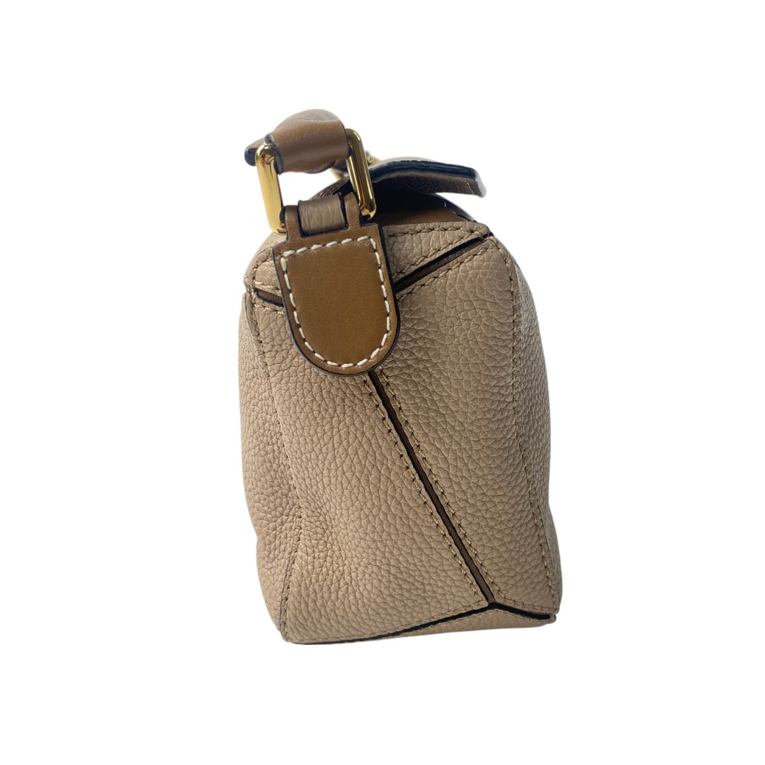 美品 ロエベ LOEWE レディース パズルバッグ ミニ 2way ショルダーバッグ ハンドバッグ A510U95X63