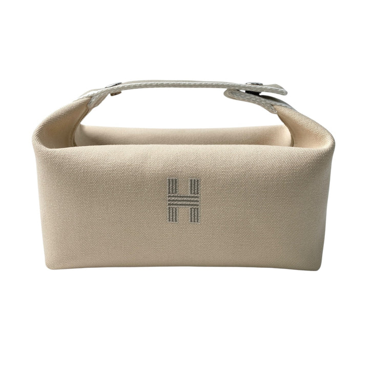 新品同様 エルメス HERMES レディース ブリッドアブラックPM ナチュラル ハンドバッグ