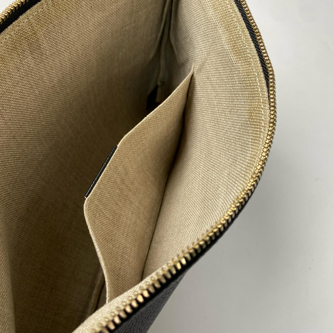 美品 グッチ GUCCI バンブー クラッチバッグ レディース