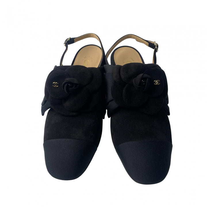 未使用 シャネル CHANEL レディース カメリア ココマーク パンプス G45307 37C