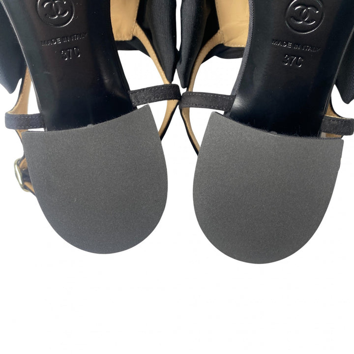 未使用 シャネル CHANEL レディース カメリア ココマーク パンプス G45307 37C