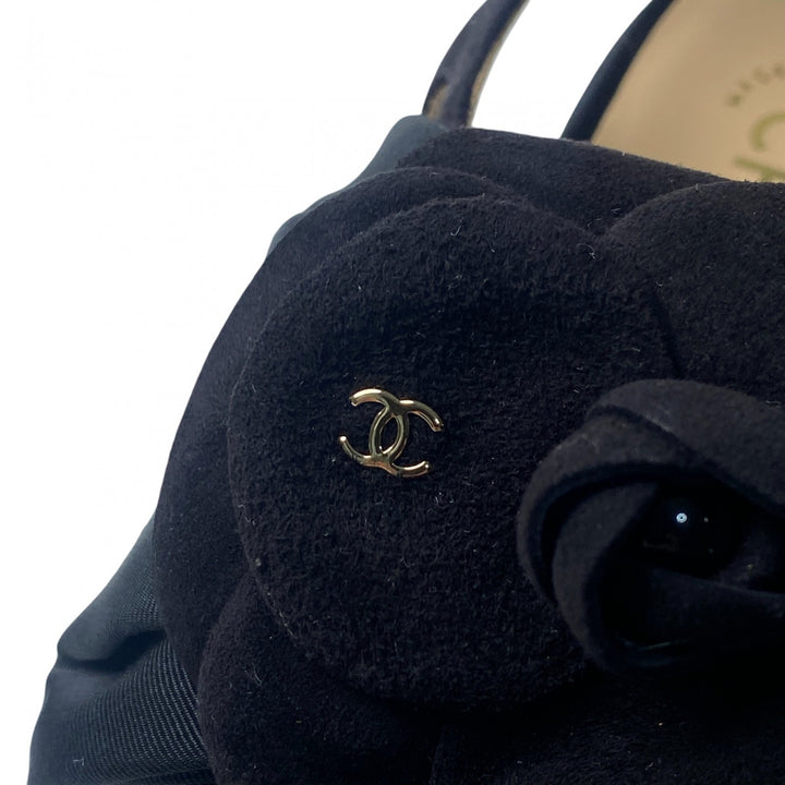 未使用 シャネル CHANEL レディース カメリア ココマーク パンプス G45307 37C