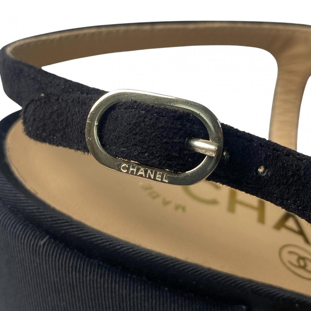 未使用 シャネル CHANEL レディース カメリア ココマーク パンプス G45307 37C