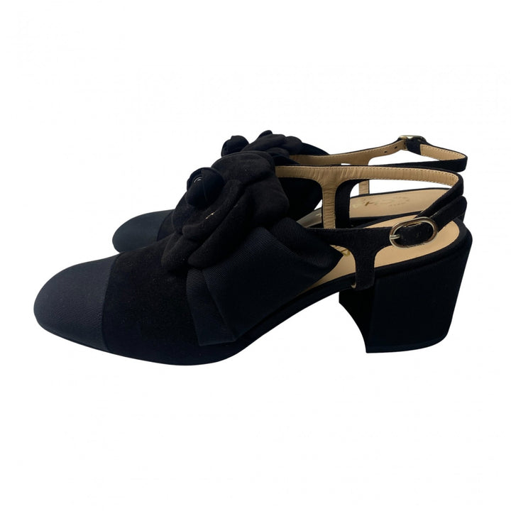 未使用 シャネル CHANEL レディース カメリア ココマーク パンプス G45307 37C