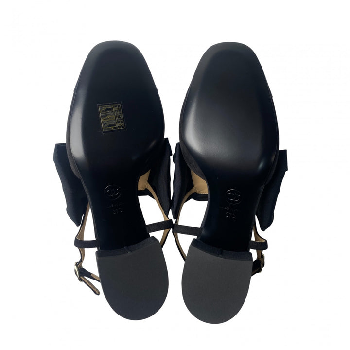 未使用 シャネル CHANEL レディース カメリア ココマーク パンプス G45307 37C