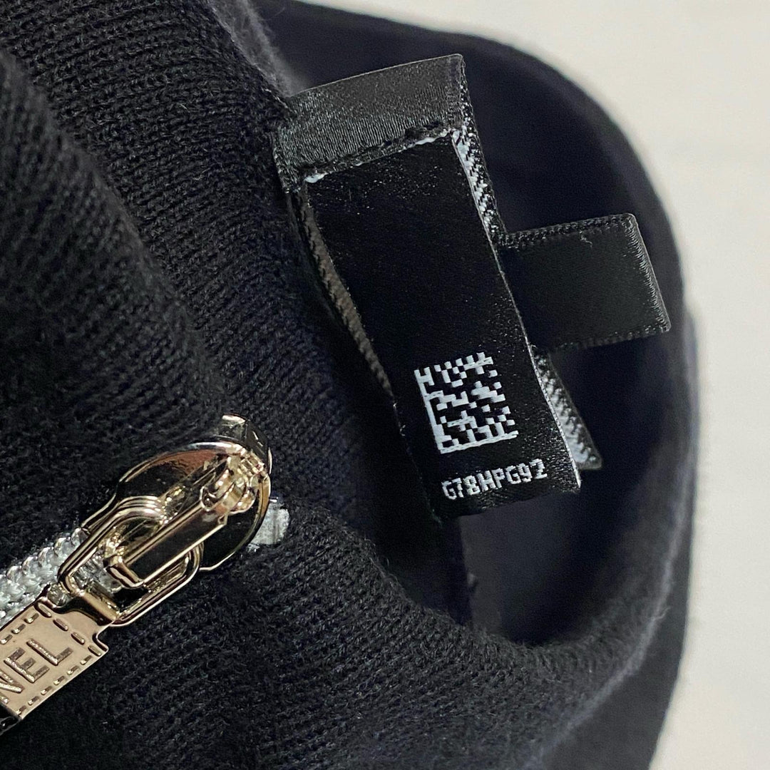 美品 シャネル CHANEL ココマークボタン ワンピース カシミヤ P78647 #36 レディース