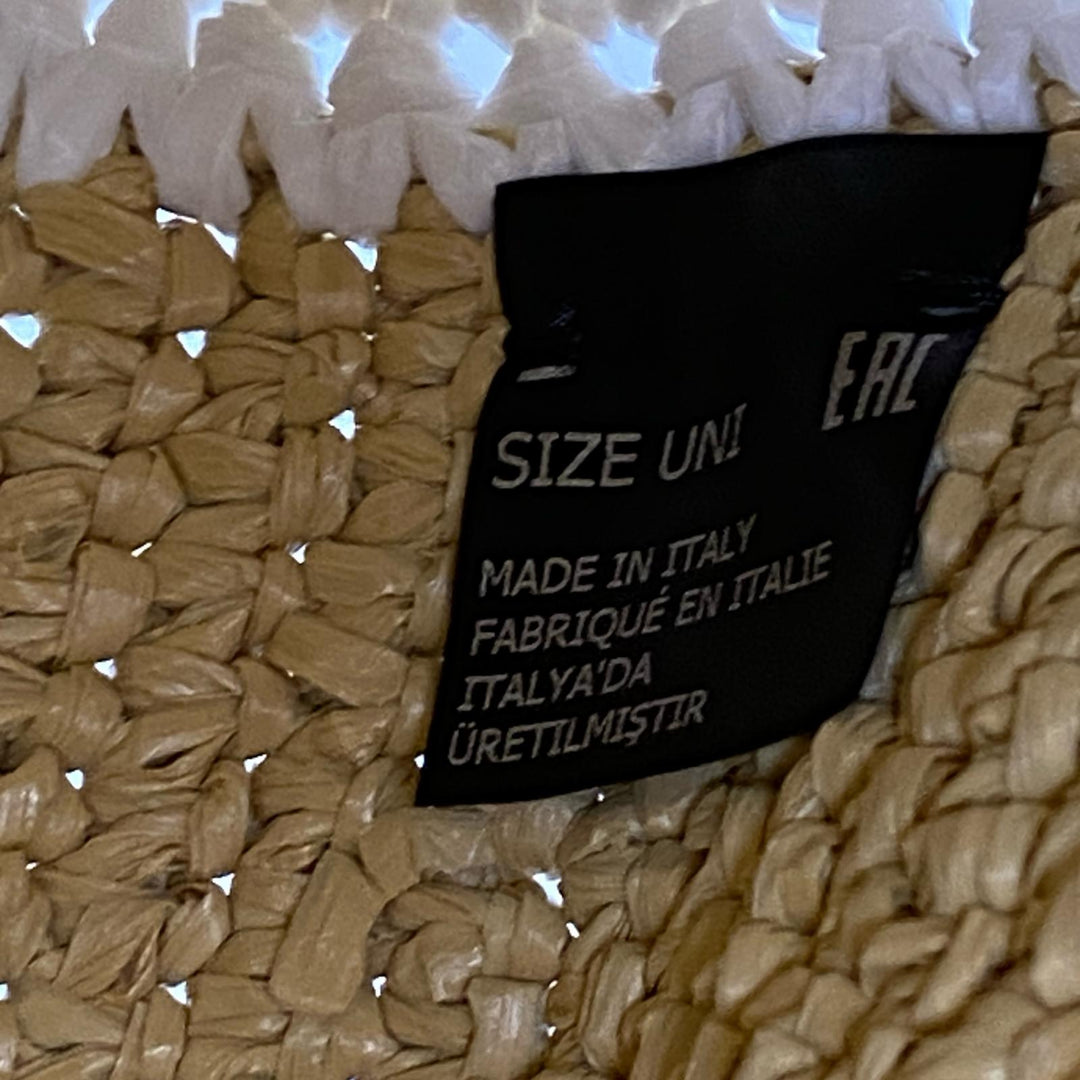 未使用 マルニ MARNI バスケット カゴバッグ トートバッグ ラフィア レディース