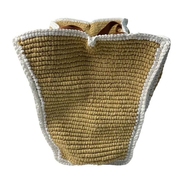 未使用 マルニ MARNI バスケット カゴバッグ トートバッグ ラフィア レディース