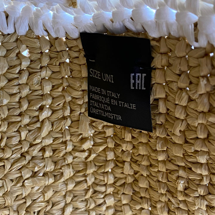 未使用 マルニ MARNI バスケット カゴバッグ トートバッグ ラフィア レディース