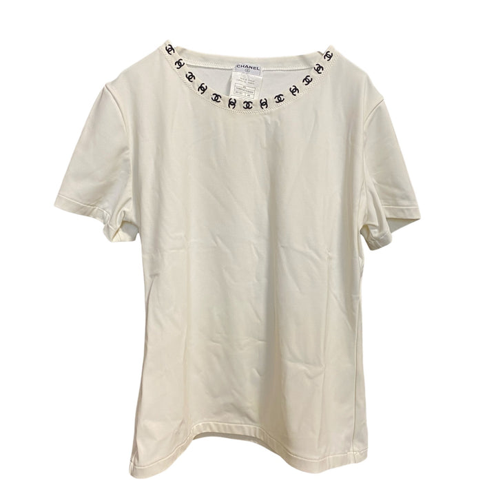 美品 シャネル CHANEL レディース ココマーク Tシャツ P08954V03909