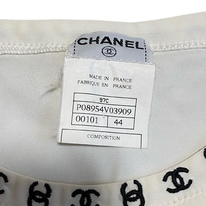 美品 シャネル CHANEL レディース ココマーク Tシャツ P08954V03909