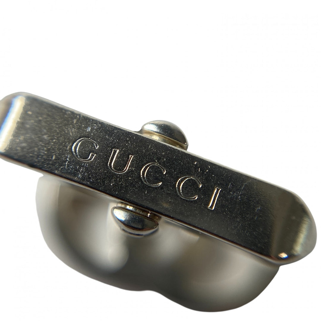グッチ GUCCI メンズ GGモーメント カフス SV925 シルバー