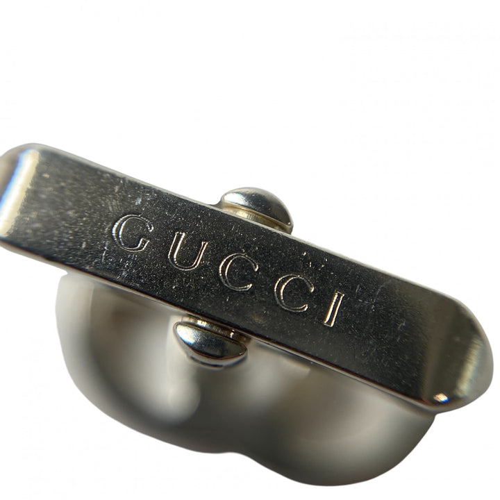 グッチ GUCCI メンズ GGモーメント カフス SV925 シルバー