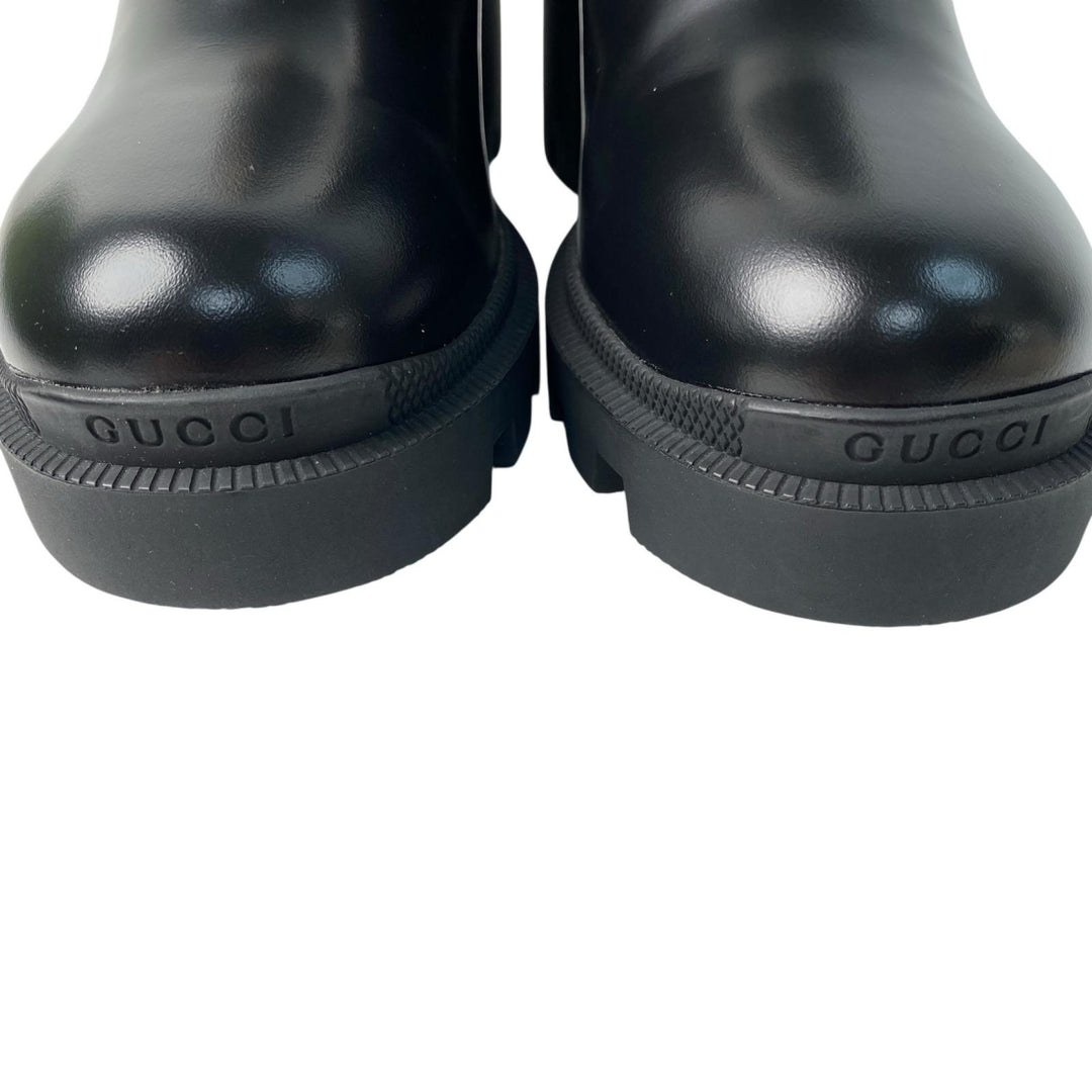 未使用 グッチ GUCCI GGマーモント サイドゴアブーツ # 36.5 550036 レディース