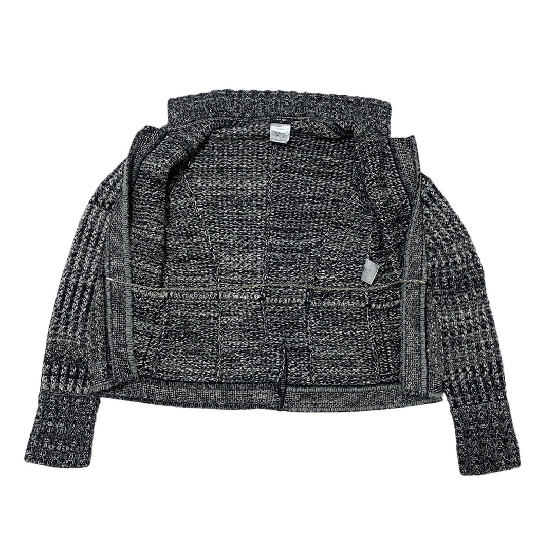 シャネル CHANEL カシミアニットチェーンビジュー カーディガン #36 P42041 レディース