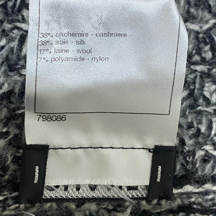 シャネル CHANEL カシミアニットチェーンビジュー カーディガン #36 P42041 レディース
