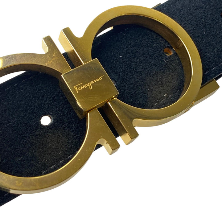 美品 サルヴァトーレフェラガモ Salvatore Ferragamo ガンチーニ ベルト #115 レディース