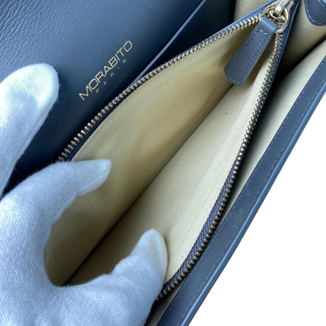 定価35万 未使用 モラビト MORABITO レディース テルトル サックチェーン ショルダーバッグ 斜めがけ クロスボディ