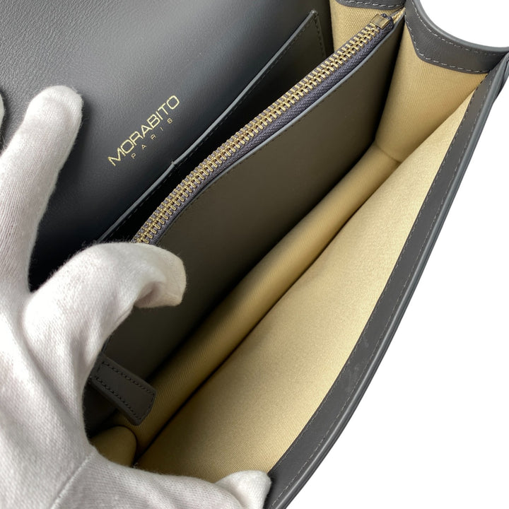 定価35万 未使用 モラビト MORABITO レディース テルトル サックチェーン ショルダーバッグ 斜めがけ クロスボディ