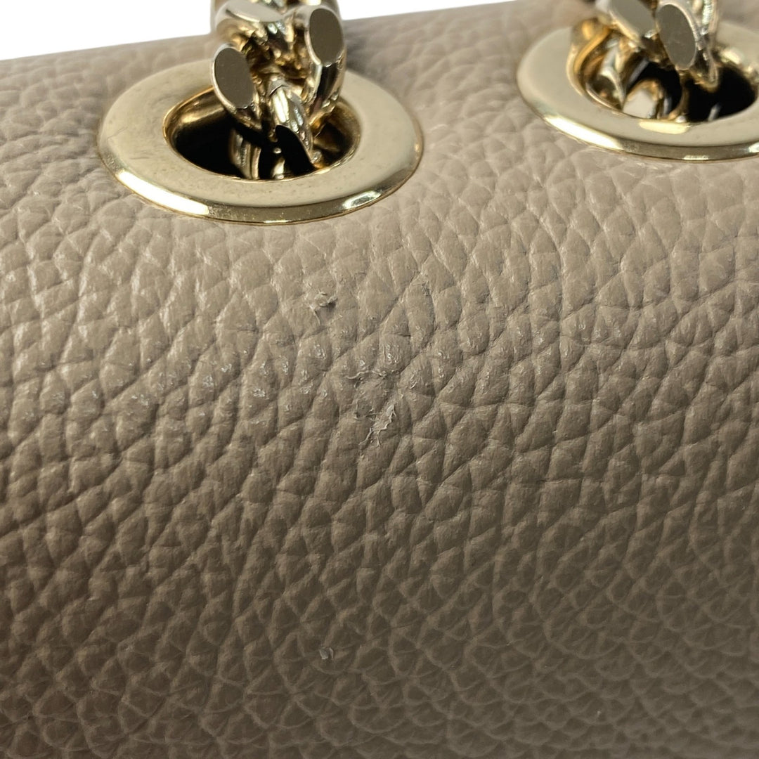 定価35万 未使用 モラビト MORABITO レディース テルトル サックチェーン ショルダーバッグ 斜めがけ クロスボディ