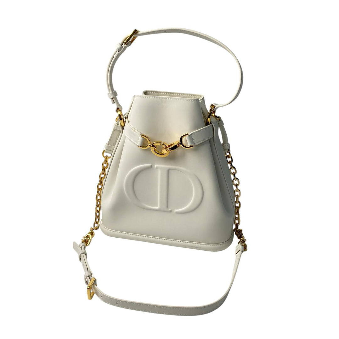 美品 ディオール dior セ ディオール CDエンボス DIOR ショルダーバッグ ハンドバッグ 2way 斜めがけ クロスボディ レディース